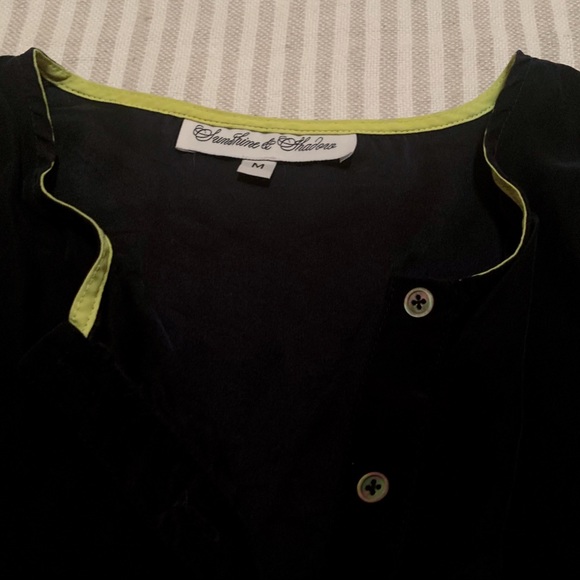 Sunshine & Shadow Silk Tee - Picture 2 of 2